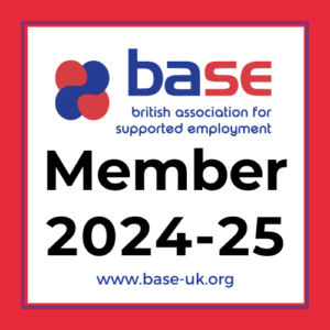 BASE British Association for Supported Employment Member 2024-25 Logo